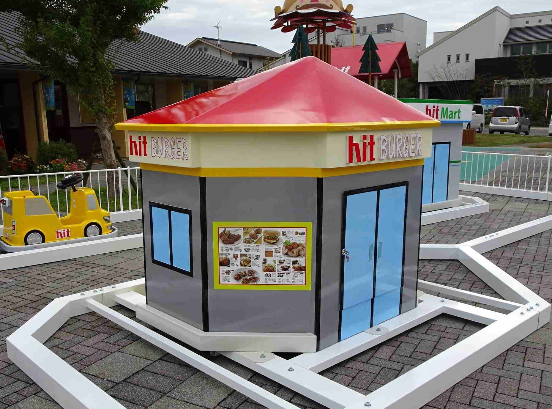 バーガーショップ装飾